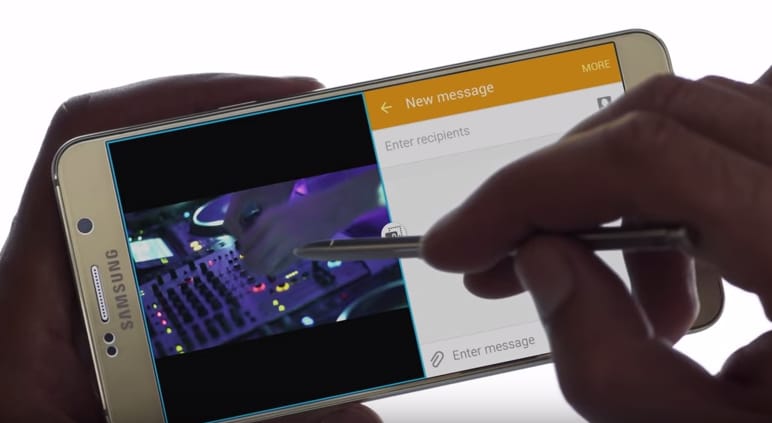 Az első hivatalos Galaxy Note5 reklám egy különlegességre fókuszál