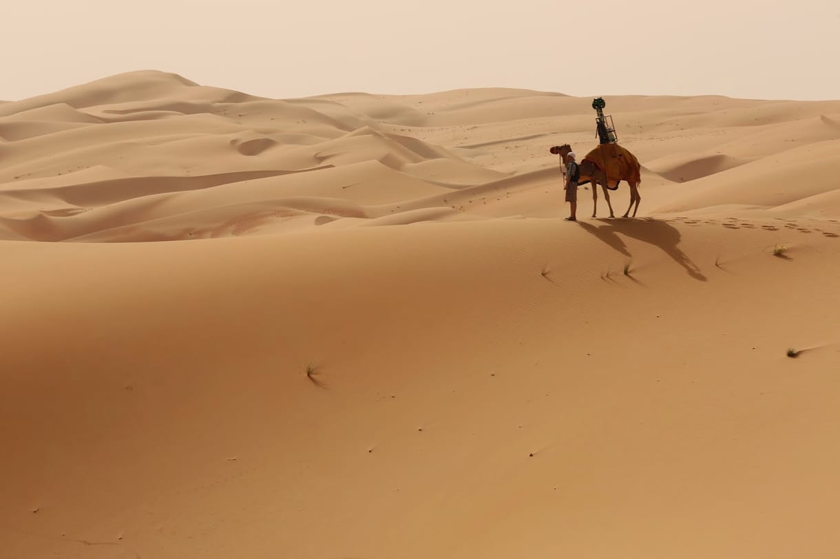 Pár kattintás, és máris tevén ülve járhatja be a sivatagot a Street View-n