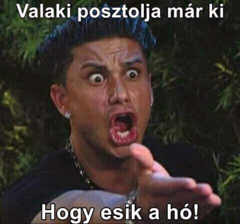 Zseniális mémek jönnek a havazás miatt lehalt vonatközlekedésről, de a BKV is kapja