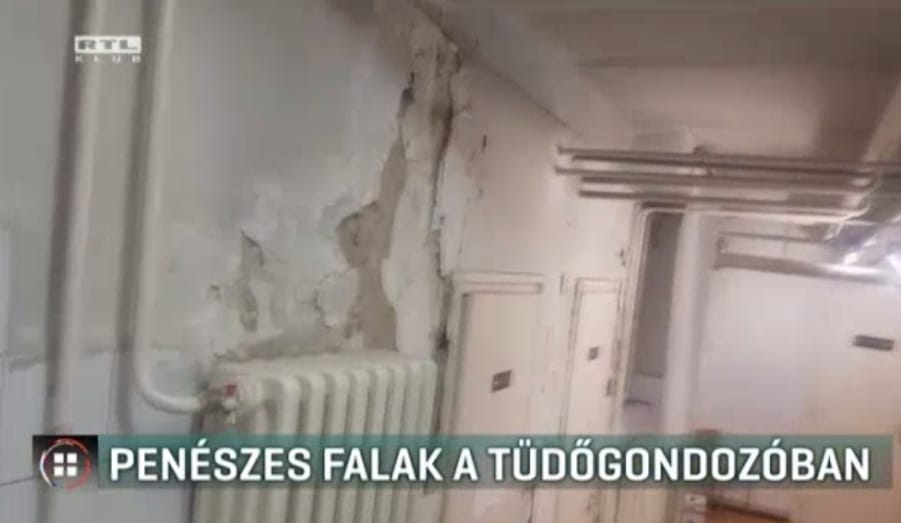 Botrányos állapotban van a csepeli tüdőgondozó