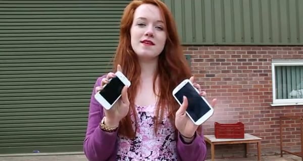 Galaxy S3 versus iPhone 4S - dobásteszt!