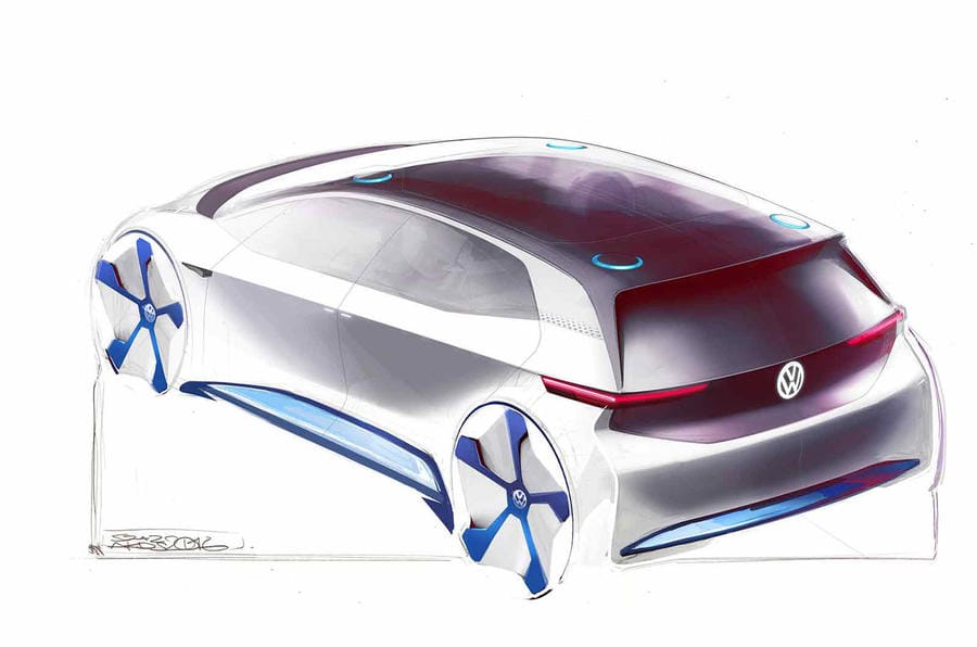 Gyönyörű lesz az új elektromos Volkswagen