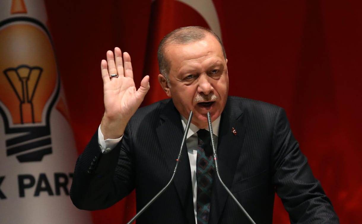 Erdogan: Ankara soha nem köt tűzszünetet Szíriában
