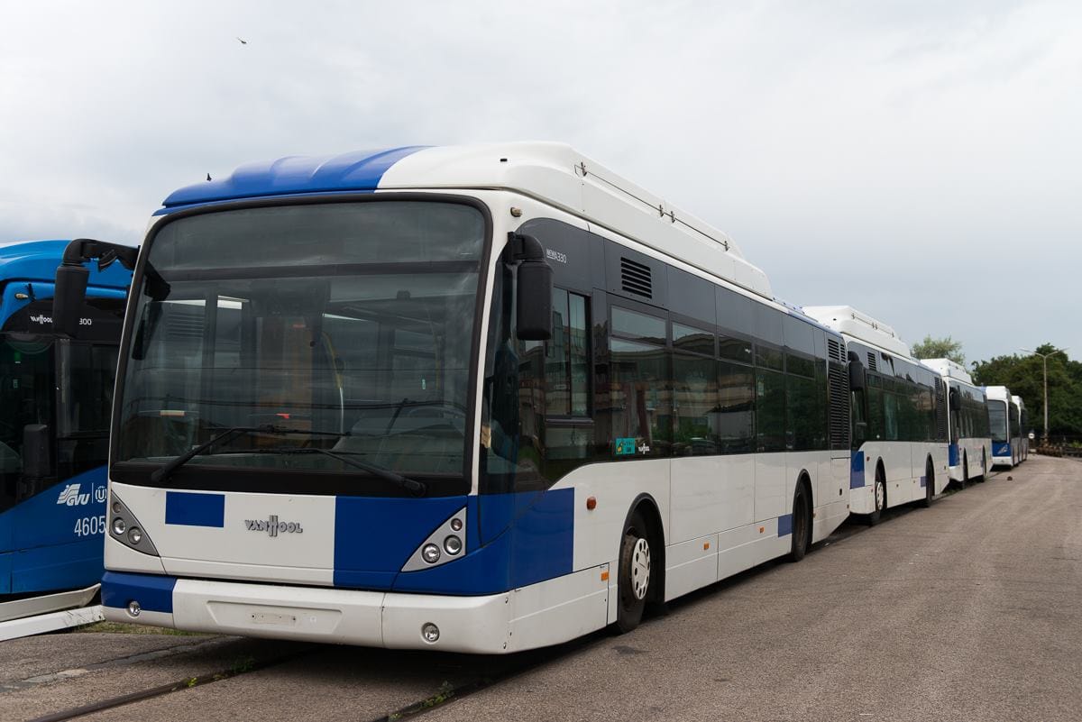 Újabb 12 gázbuszt kapott a BKK külföldről - fotók