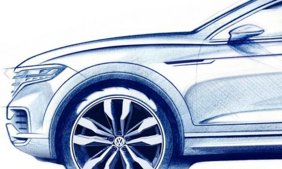 Megújul a Touareg: ilyen lesz a 2018-as nagy VW divatterepjáró