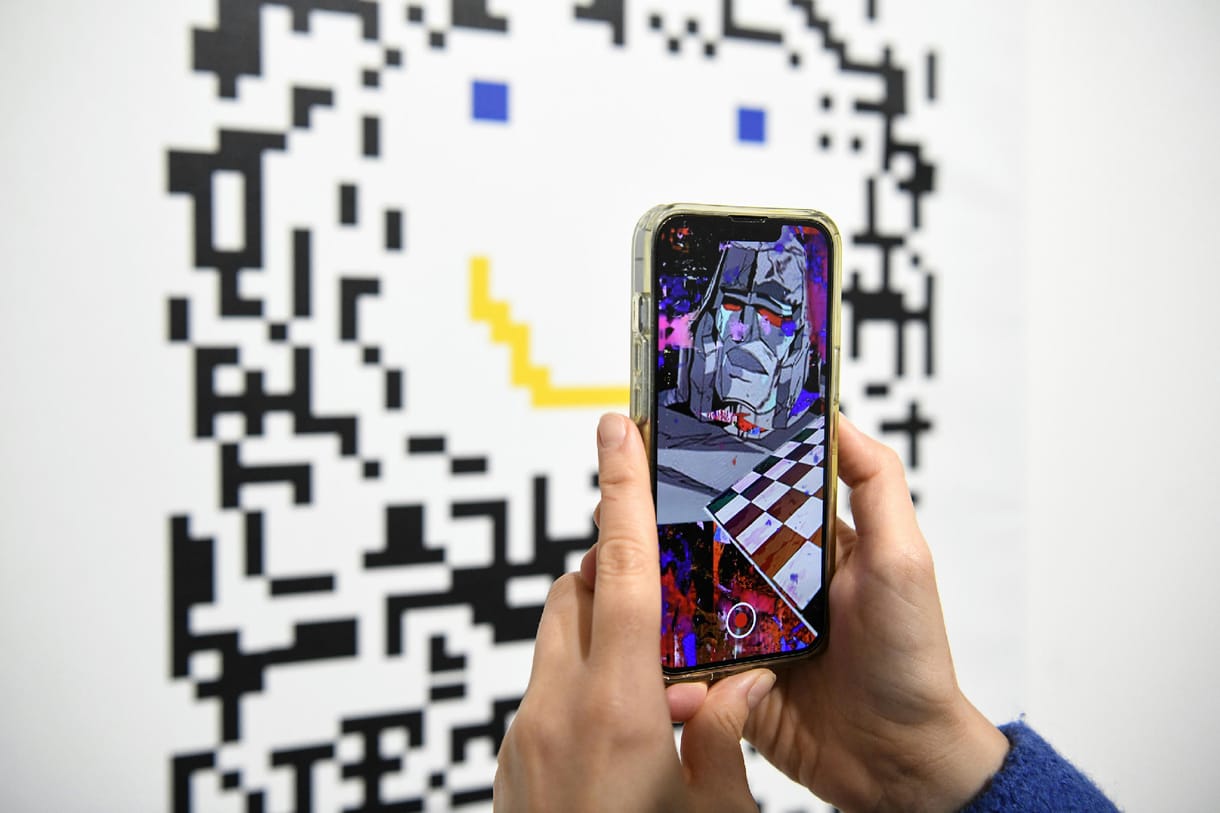 QR-kódok és semmi más: ez lenne a művészet jövője?
