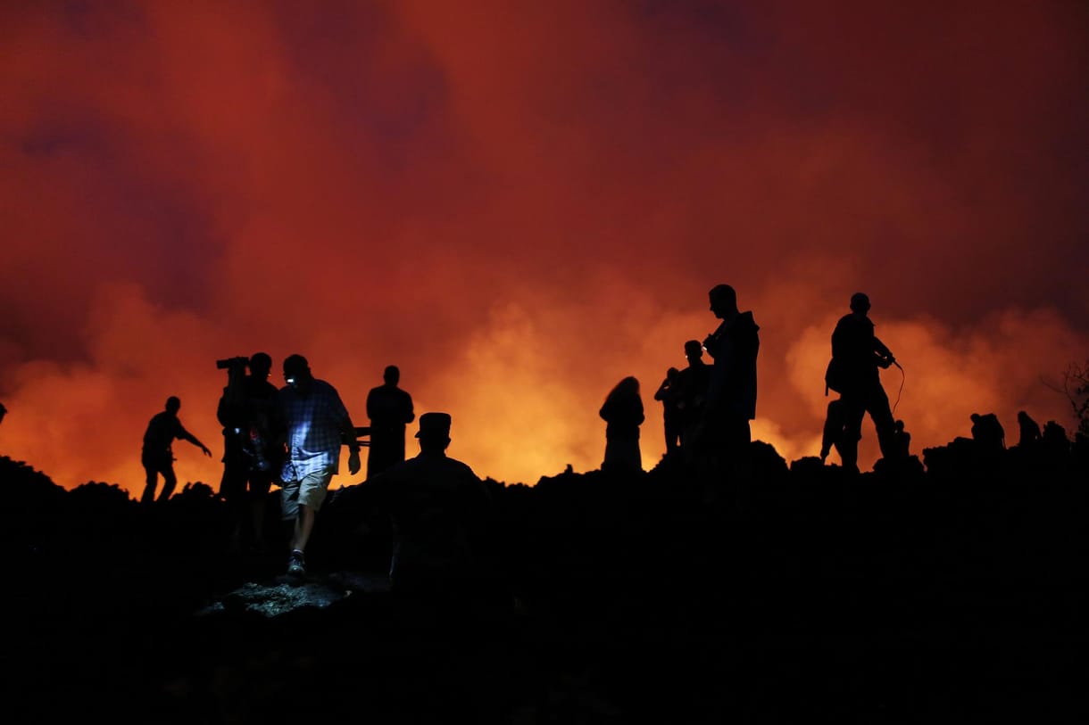 Valaki remekül megél abból, hogy kiad egy sátrat egy hawaii vulkán mellett