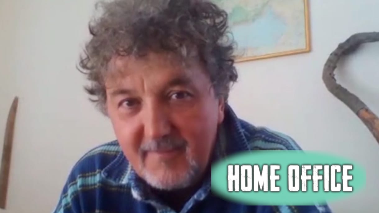 Scherer Péter a Home office-ban: 