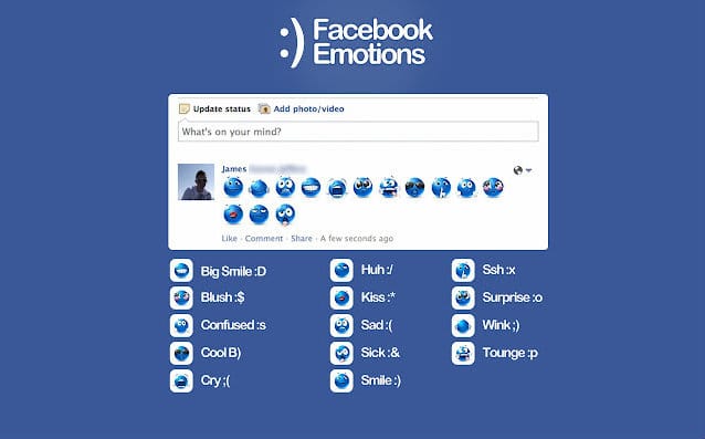 Trükközzön a hangulatjelekkel a Facebookon!
