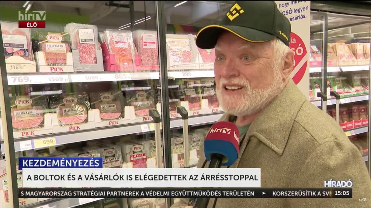 A Hír Tv megtalálta az árrésstop tökéletes reklámarcát: Hide the Pain Haroldot