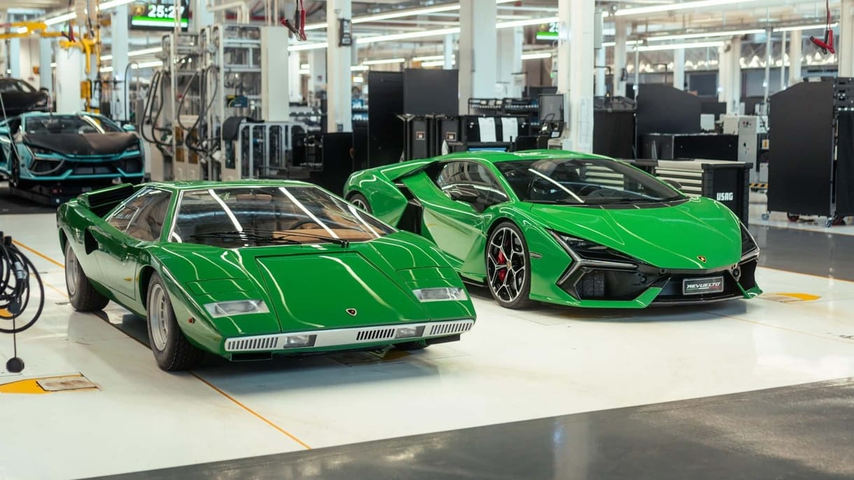 Ötvenéves a Lamborghini Countach és visszatért a gyártósorra