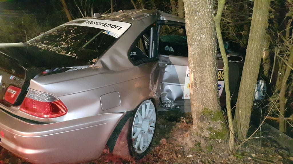 Fotó az Eger-ralin történt halálos versenybalesetről
