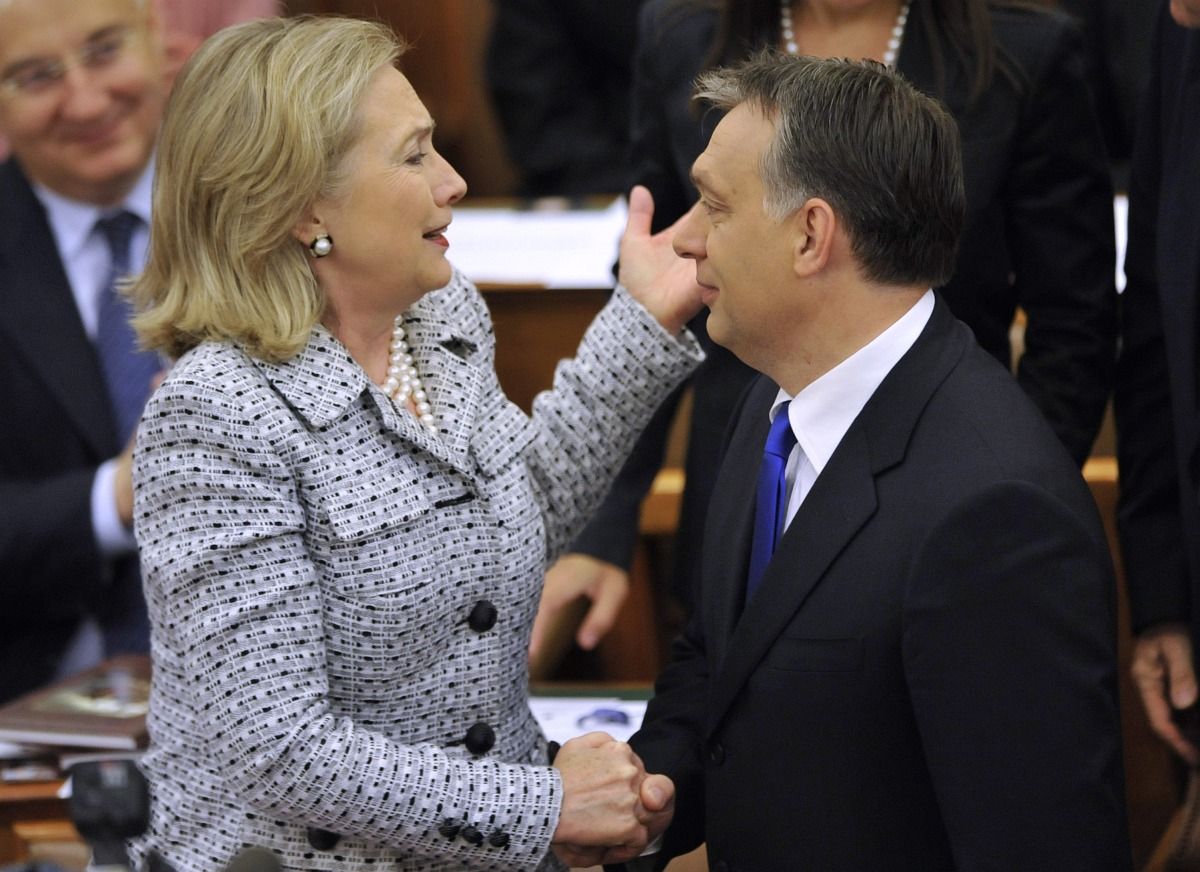 Orbán kemény levelet kapott Hillary Clintontól