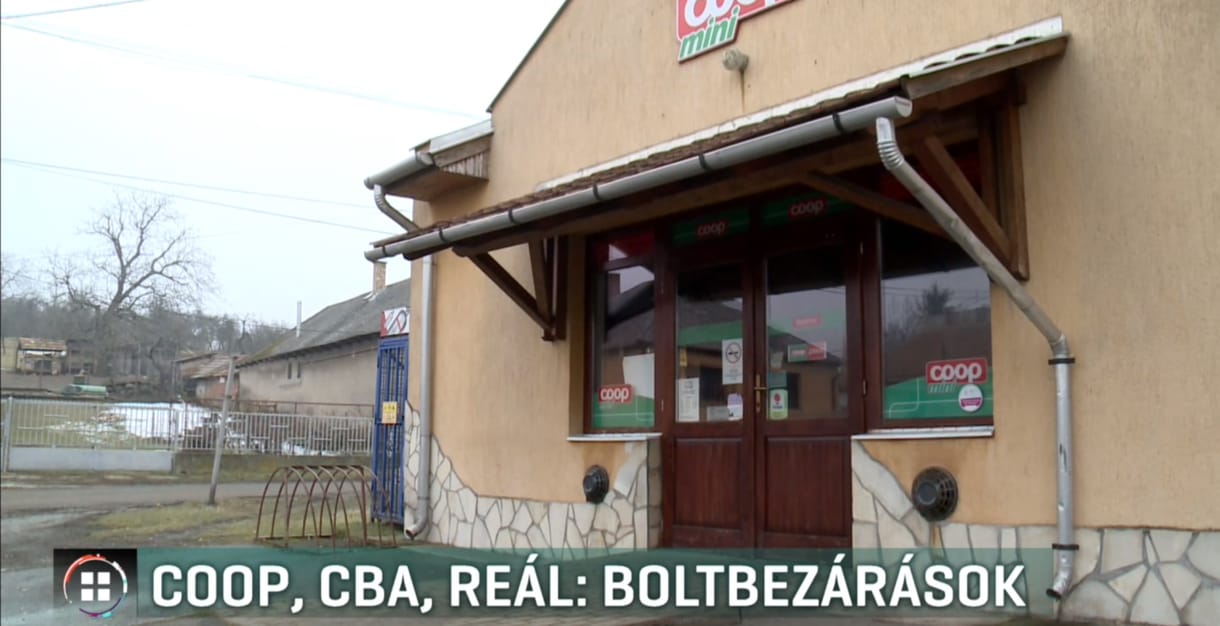 Több kistelepülés is bolt nélkül maradt, valahol fél órát kell sétálni, hogy kenyeret vegyen az ember