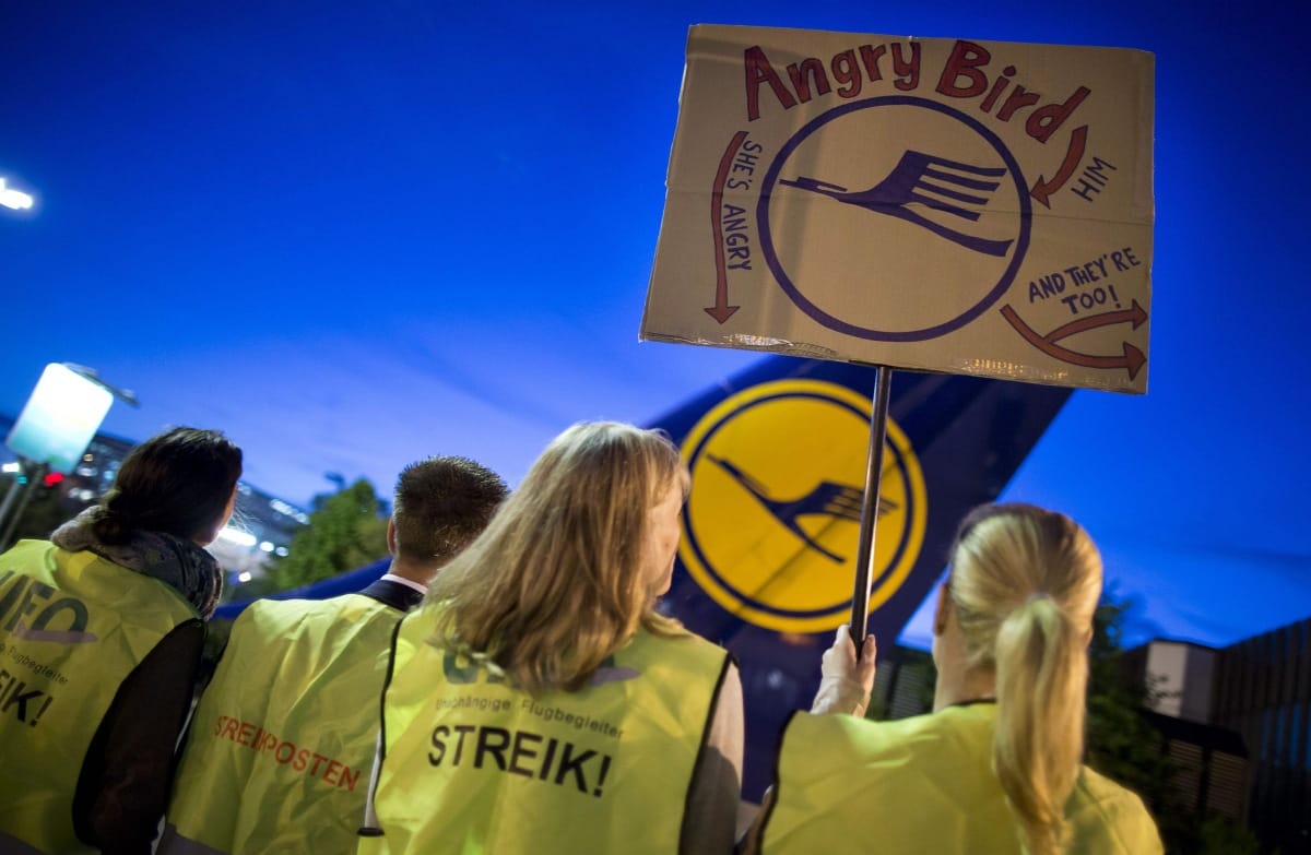 Több járatot töröltek Budapesten a Lufthansa sztrájkja miatt