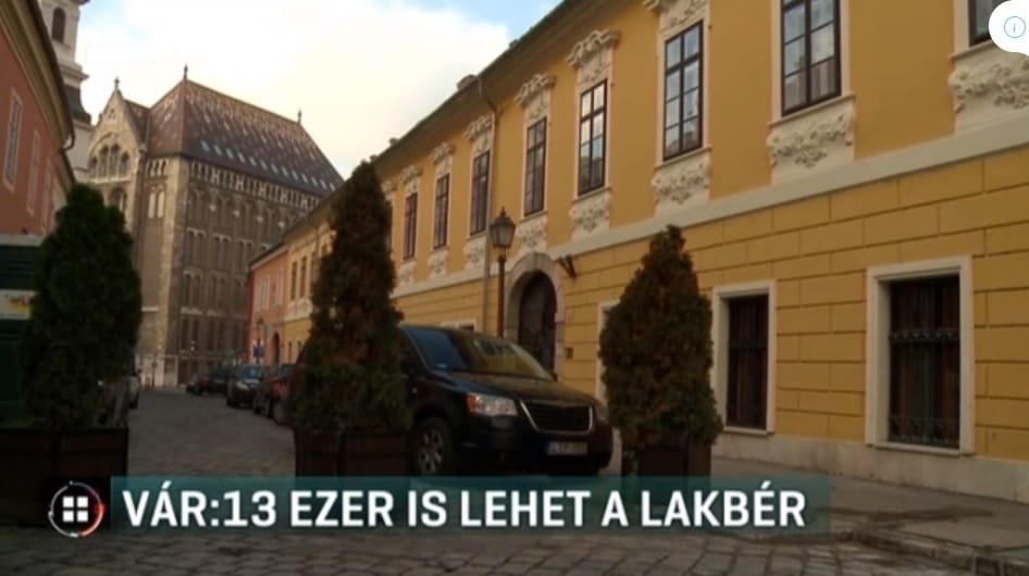 Csak 13 ezer is lehet a lakbér a budai várnegyedben