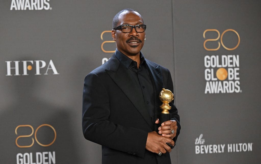 A pofon szelleme átjárta a Golden Globe-ot is, és Eddie Murphy idézte meg