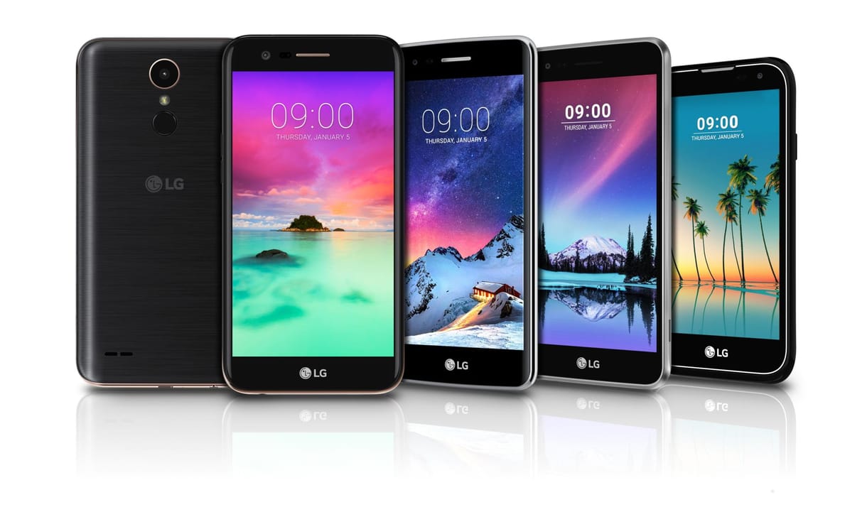 Egyszerre 5 új androidos telefon mutat be az LG