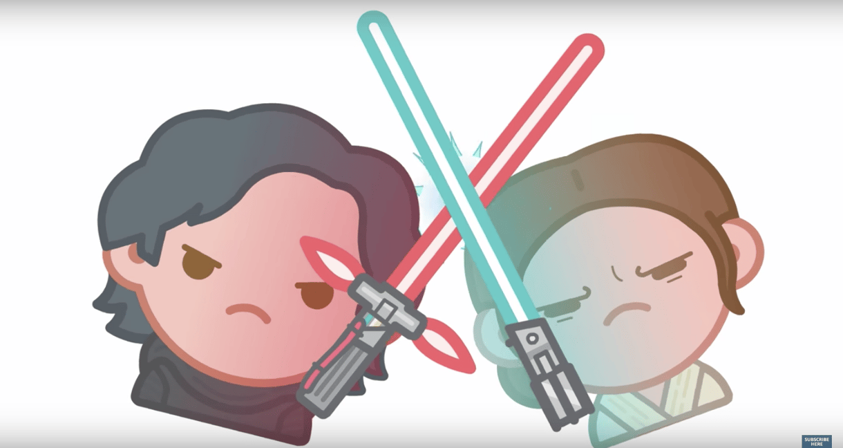 Így még nem látta a Star Wars 7-et: a Disney megcsinálta úgy, mintha a Facebook Messengerben játszódna