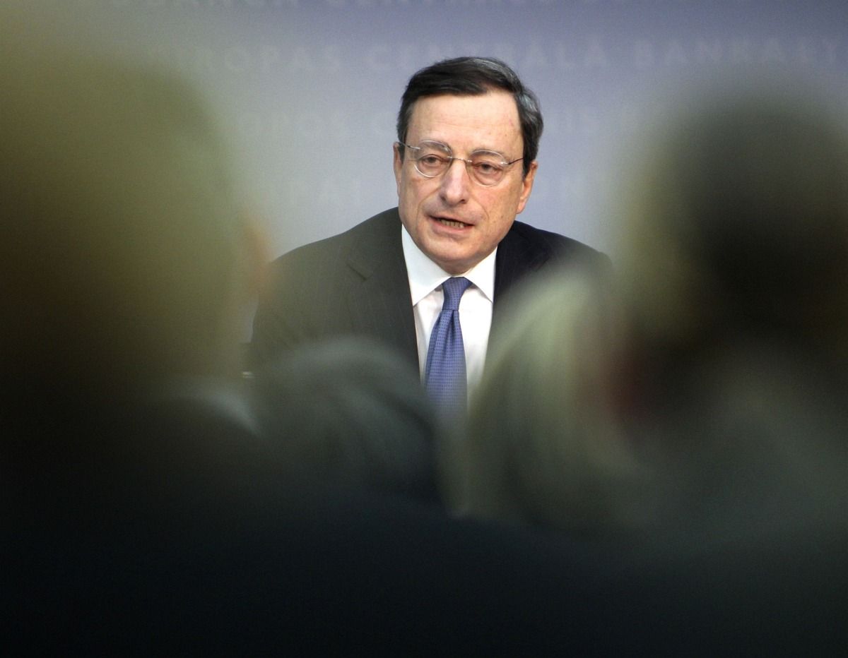Draghi: sikerült elkerülni a hitelpiac összeomlását