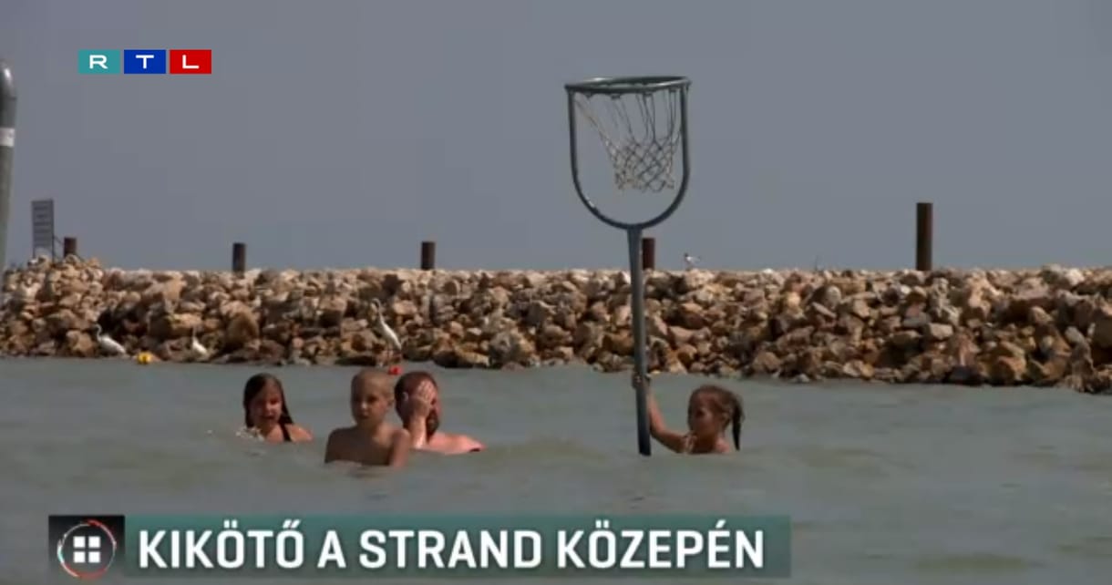 Ragaszkodik a strand közepére tervezett kikötőhöz a balatonföldvári önkormányzat