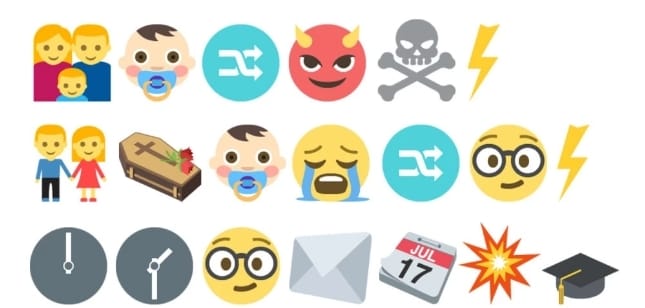 Felismeri, melyik mesét írják le az alábbi emojik?