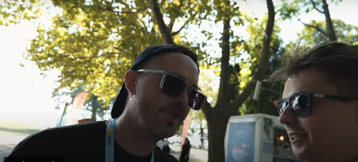 A náci karlendítős képével szembesítették Trombitás Kristófot a Tranziton