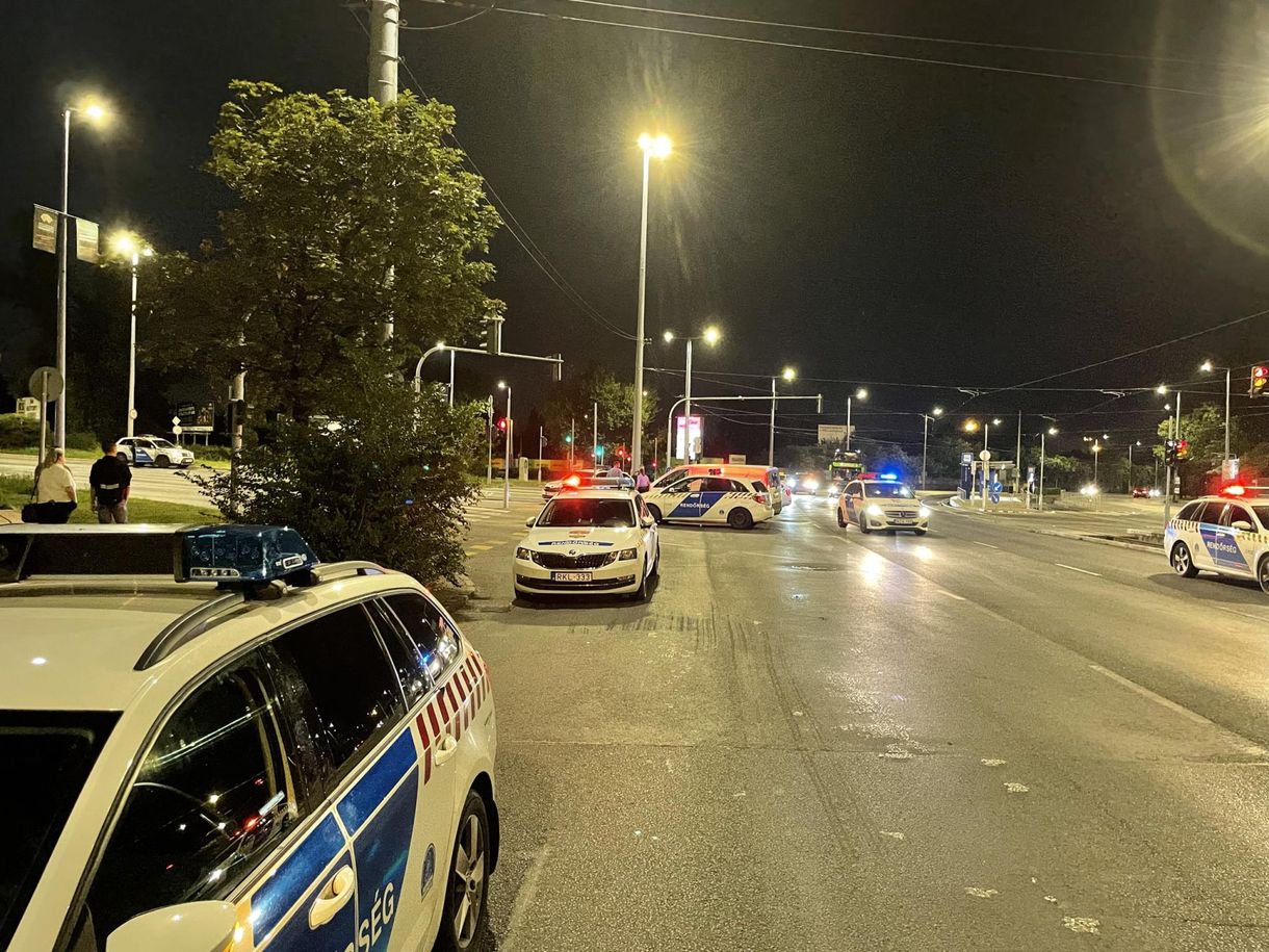 Óbudától a Gyáli útig üldöztek a rendőrök egy moldáv autóst szerdán éjjel 