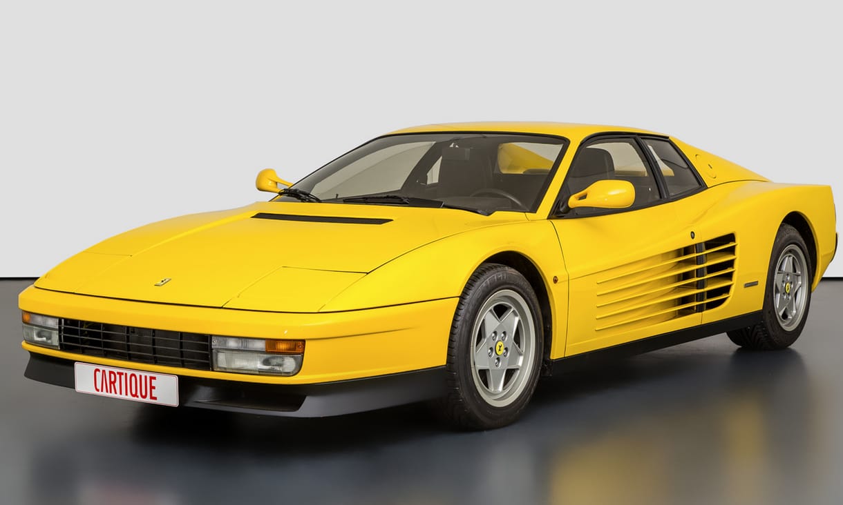 32 éves, de csak 31 ezer kilométert futott Ferrari Testarossát kínálnak eladásra