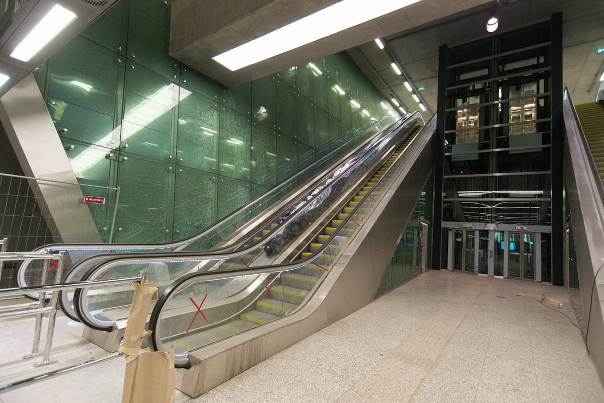 Így fest majd egy mozgólépcső a 4-es metróban