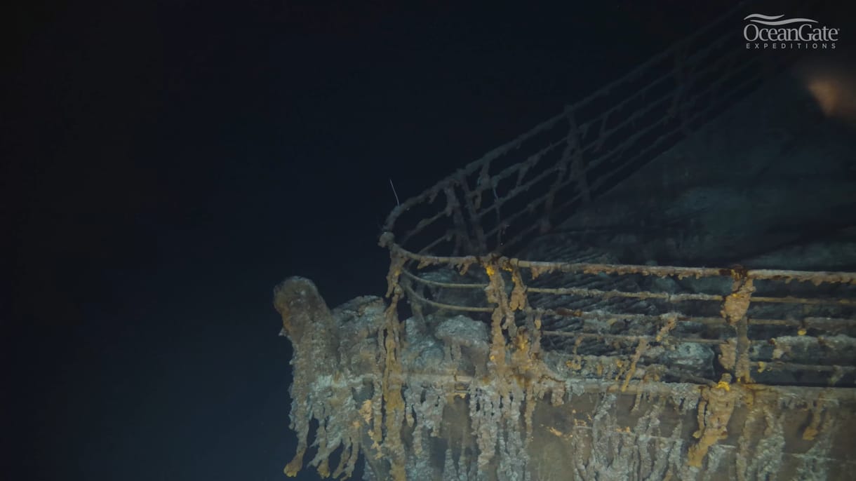 Kiadták a videót, amin eddig nem látott részletességgel nézheti meg a Titanic roncsát