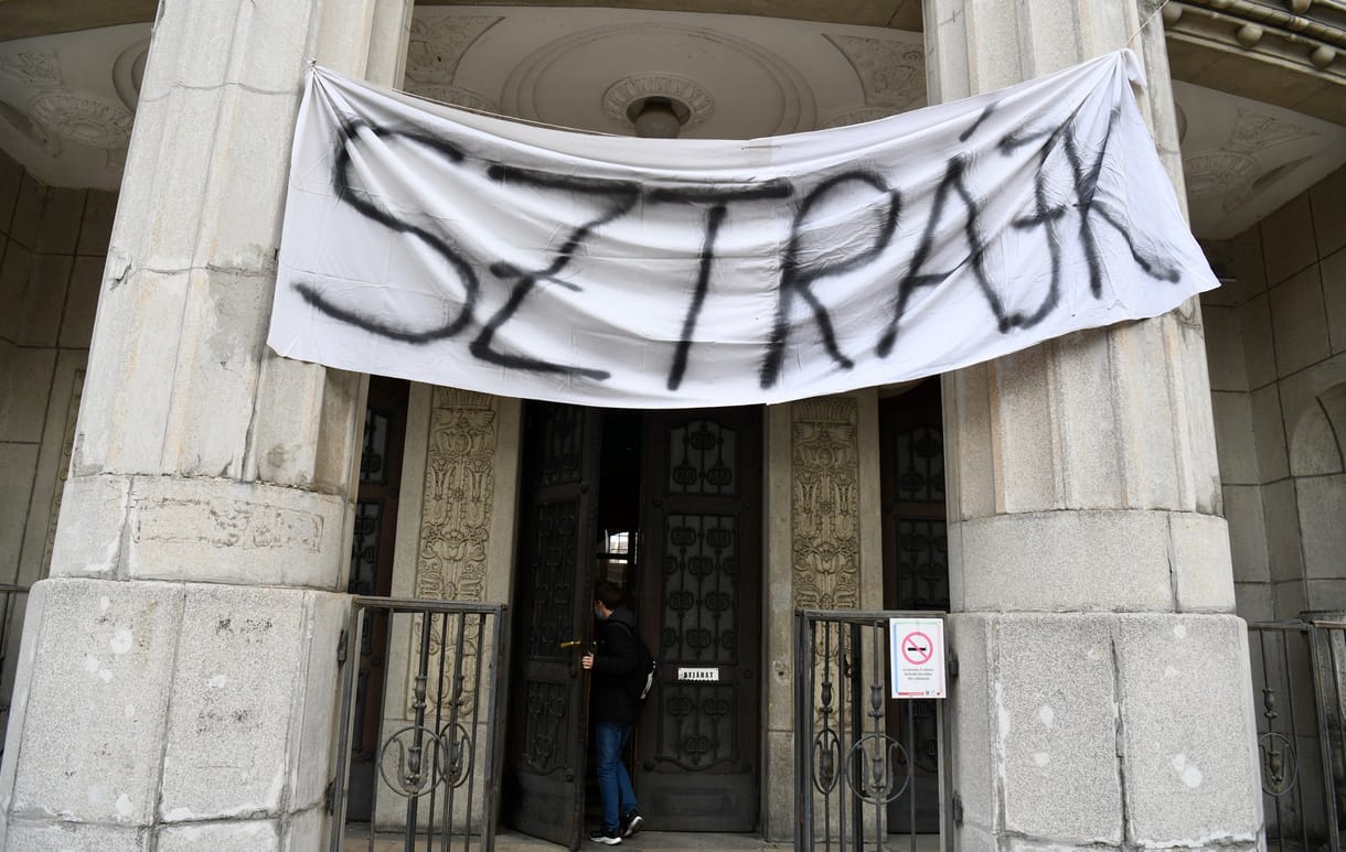 A Radnóti tanári karának 40 százaléka csatlakozott az érettségi bojkotthoz