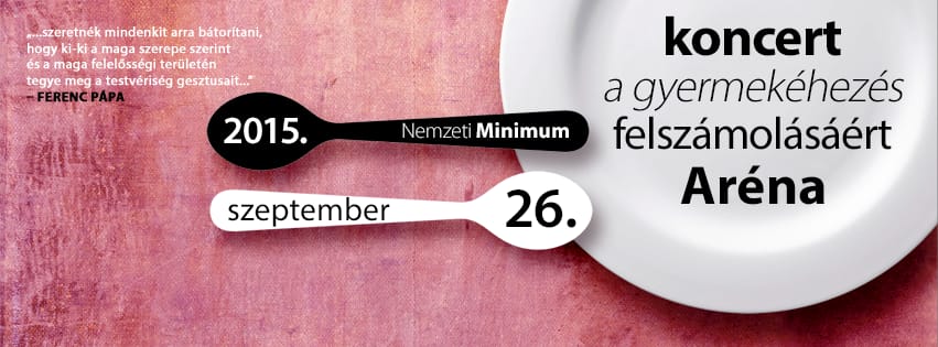 Kikiáltják a nemzeti minimumot az Arénában