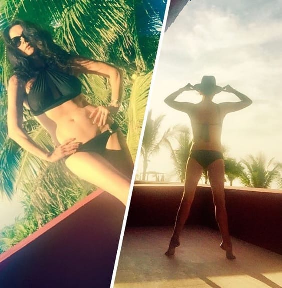 Catherine Zeta-Jones saját bikinis fotókkal vágott vissza a paparazzóknak