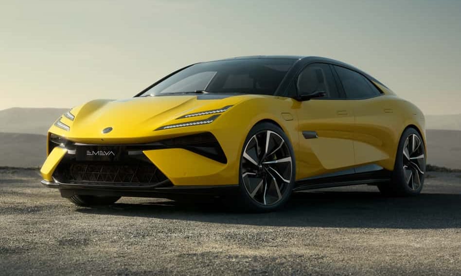 Elképesztően gyorsan tölthető a Lotus új villanyszedánja