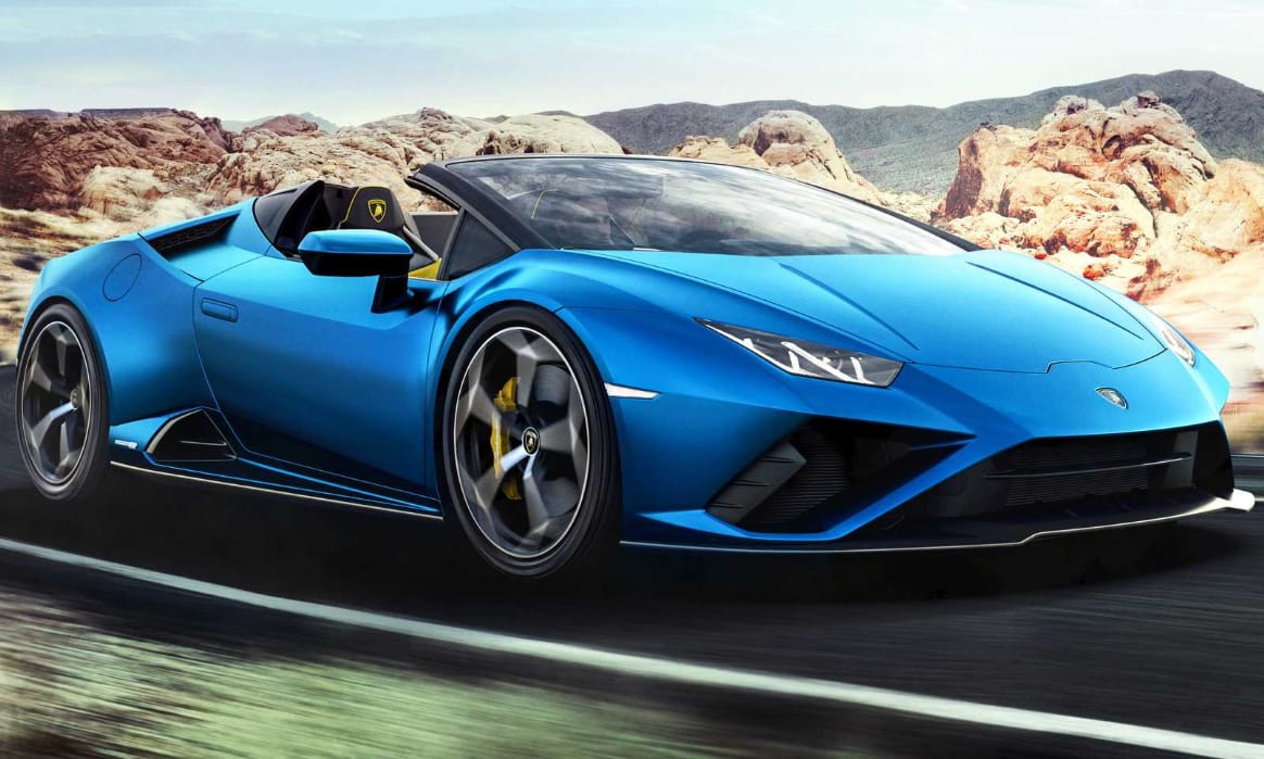 Csak hátul hajt a nyitható tetejű új Lamborghini sportkocsi