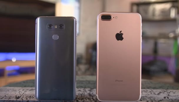 A nagy megmérettetés: LG G6 vs. iPhone 7 Plus