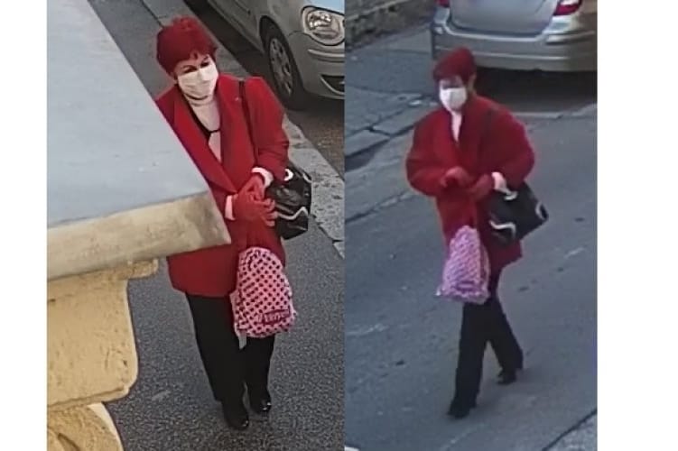 Milliós kárt okozott ez a piros ruhás nő, amikor körbekarcolt egy terepjárót a Józsefvárosban