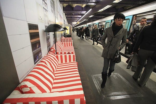Összkomfortos lakás a párizsi metróban