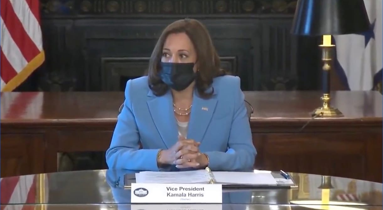 Kamala Harris közölte magáról, hogy kék blézert visel, de nem értették, ezért elkezdték szétszedni