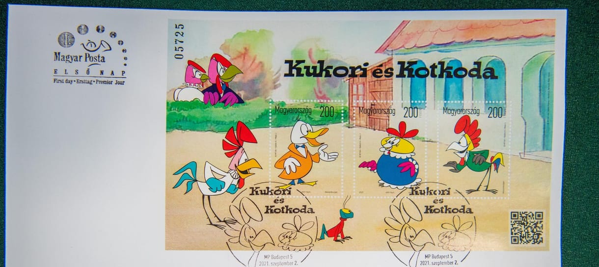 Bélyeget kapott Kukori és Kotkoda