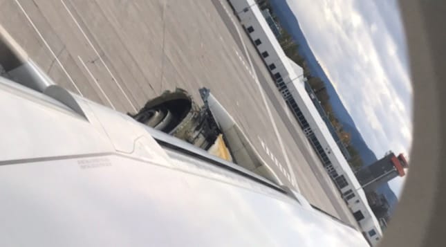 A levegőben esett szét az Air France egyik gépének hajtóműve – videó
