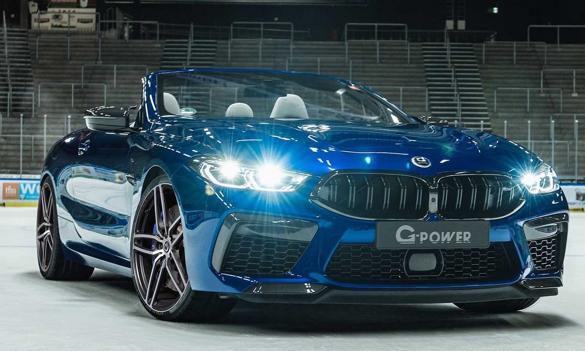 Lezárt jégpályán debütált a 820 lóerős legújabb BMW M8