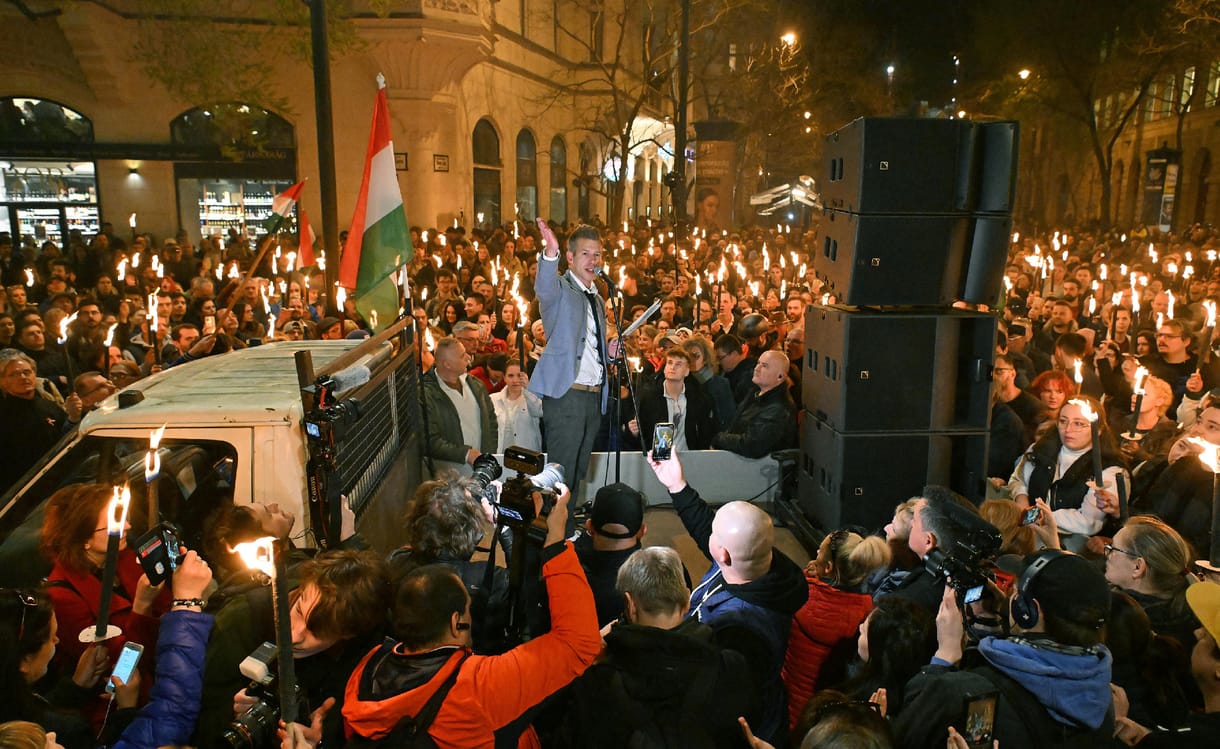 Magyar Péter provokátoroktól félti a szombati tüntetését