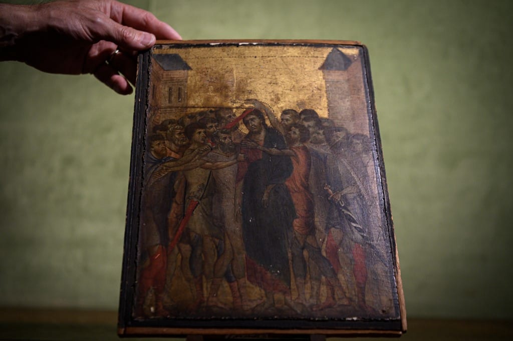 A lárvák is tanúsították a Cimabue-festmény eredetiségét, el is kelt 8 milliárd forintért