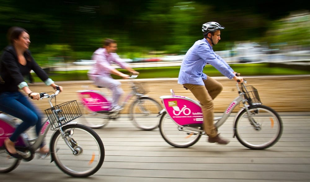 Fotó: Ilyen céges bringát kaptak a Telekom dolgozói