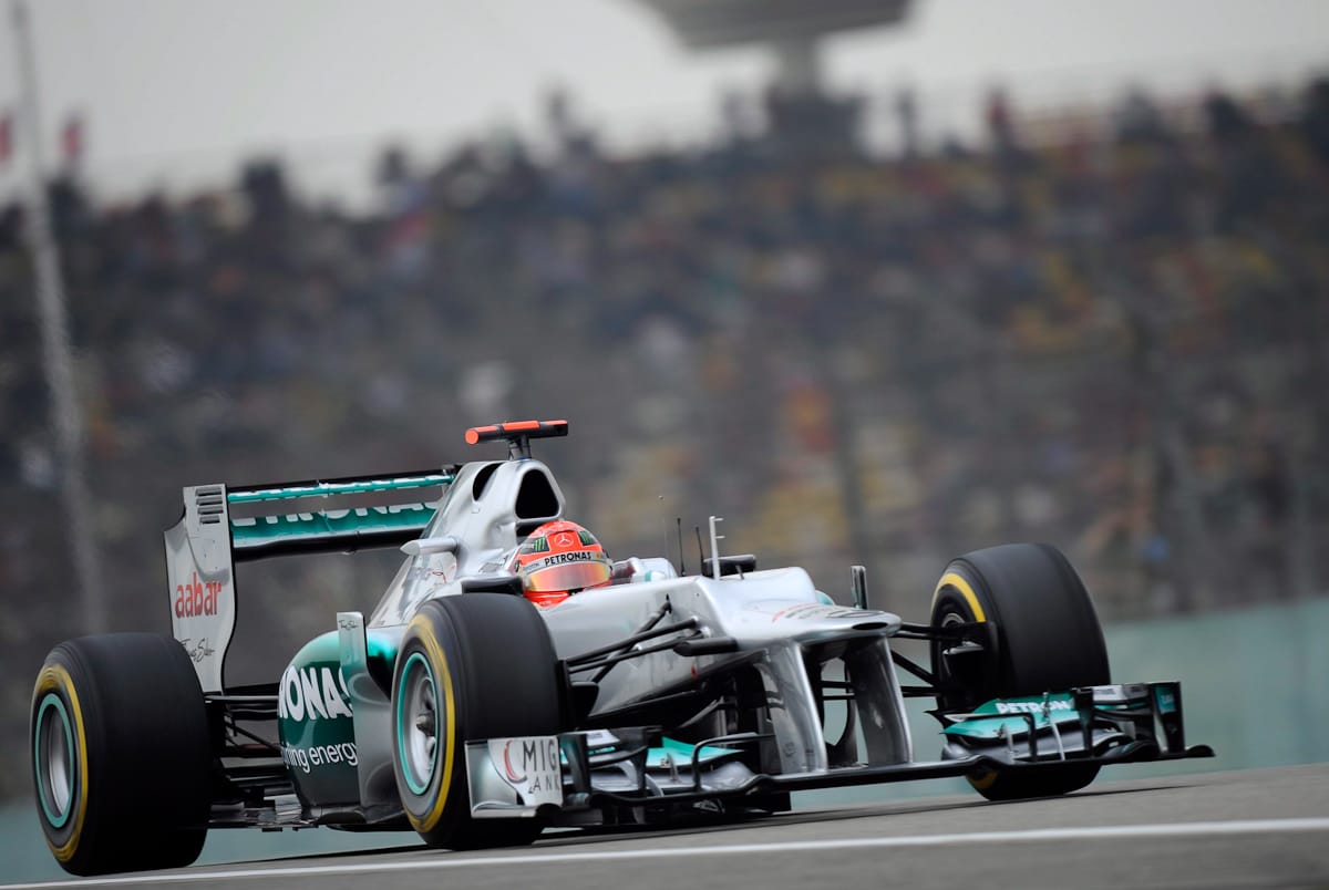 Kisodródott Schumacher a Német nagydíj edzésén - videó