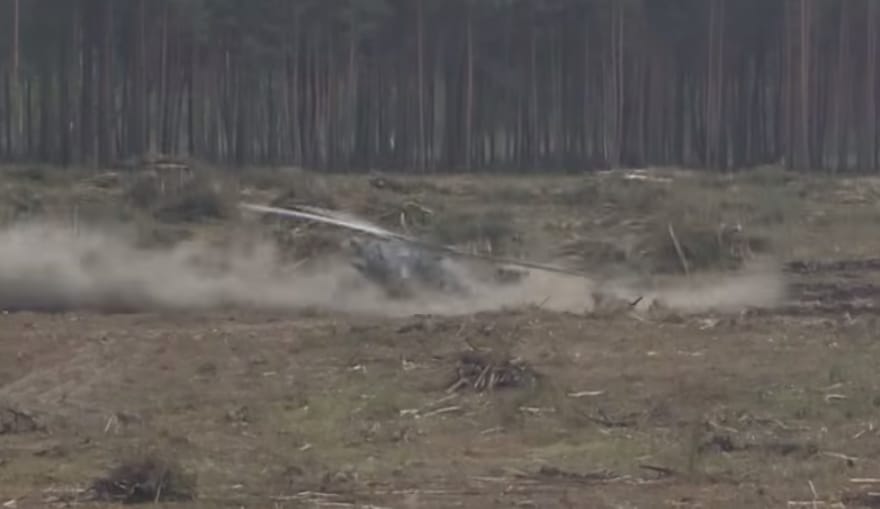 Lezuhant egy orosz katonai helikopter egy légi bemutatón