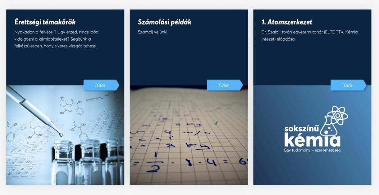 Itt működik a kémia: ingyenes online segítséget kapnak az érettségizők