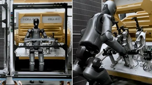 400 százalékkal gyorsabb lett a Figure új humanoid robotja, a BMW-nél mutatta be tudását – videó